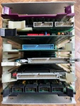Kevex Card Input Chassis With 7 Boards:digital 5015394-01-D1P2 KDJ11-A Processor. Fixed Price $600.00.