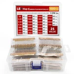 1000 Pieces 1/2 Watt Resistor Kit Assortment In Compartmentalized Storage Box. Fixed Price $16.99.