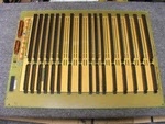 Cincinnati Milacron Backplane Board Cat No. 3-531-4490A Rev.a. Fixed Price $245.00.