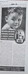 1935 Mckesson's Cod Liver Oils Vitamin Baby Boy Face Ad. Fixed Price $9.99.