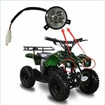 2 Wire Led Headlight For Atv Go Kart Quad Scooter 49CC 50CC Min Bike Chopper. Fixed Price $13.99.