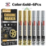 6 Liquid Mirror Chrome Marker Set Diy Car Paint Metal Plated Pens Us. Fixed Price $10.69.