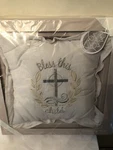 Christening Pillow Religious Keepsake - Bless This Child New!. Fixed Price $16.99.
