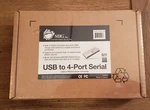 Siig Usb To RS-232 Serial Converter Port Part # JU-HS4011-S2 New. Fixed Price $65.00.