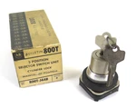 Allen Bradley 800T-J44B 3-POSITION Maintained Cylinder Lock Nos. Fixed Price $34.99.