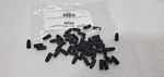 (20 Bag 1000) 16457 Boot Round Short Mtp 3.0 Mm Cable Blk SPM-16650-2724-498788. Fixed Price $45.00.