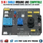 Multifunction Expansion Board DHT11 LM35 For Arduino Uno 9 Sensor Shield. Fixed Price $6.56.