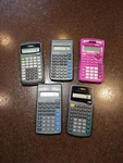 Texas Instruments TX-30 Calculators! Lot Of 5!. Fixed Price $50.00.