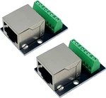 RJ45 Ethernet Single Female Connector Breakout Board 2.54MM Pitch Screw. Fixed Price $18.99.
