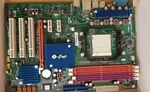 I-cafe Motherboard IC780M-A. Fixed Price $34.99.