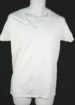 24A17 Hanes 777VG7 Men's Tagless V-neck Undershirt 7-PACK Md White Nwot. Fixed Price $10.77.