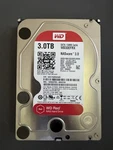 Western Digital Red 3TB 3.5" Sata Hdd WD30EFRX Good Health. Fixed Price $79.99.