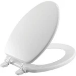 (2)-BEMIS Mayfair Elongated White Enameled Wood Toilet Seat 166TT000. Fixed Price $67.89.