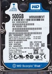 WD5000BEVT-24A0RT0 S/n: WXM1AC HANT2AB Jan 2011 500GB Sata 2.5" Western Digital. Fixed Price $147.77.