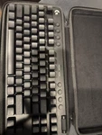 Logitech G915 Gaming Keyboard Black Illuminated Media Controls, Brown Switches. Fixed Price $55.00.