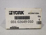 York 031-02649-010. Fixed Price $250.00.