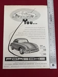 1600 C.c. Coupe, Hoffman-porsche Car Corp. 1956 Print Ad. Fixed Price $6.95.