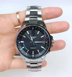 Casio Oceanus Titanium Analog Solar Radio Men's Watch OCW-T150-1AJF. Fixed Price $402.00.