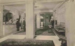 Guest Checks In At The Desk, Lobby, Hotel Lenox, Buffalo, New York Ny. Fixed Price $8.95.