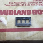 Midland-ross Cambion EA7031324 Pin Dip Wide Body Ic Socket--lot Of 1000-- Nos. Fixed Price $199.00.