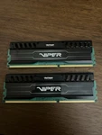 Patriot Viper 8GB (2X4GB) DDR3-1600MHZ PC3-12800 1.5V Udimm PV38G160C0K. Fixed Price $18.00.