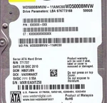 WD5000BMVW-11AMCS0 WXR1EA HB0TJBN Dec 2010 Malaysia 500GB Usb 3 Western Digital. Fixed Price $147.77.