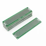 12PCS 2CM X 8CM Electronic Diy Prototype Paper Double Side Pcb Universal Board. Fixed Price $20.90.
