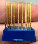 Nos Lot Of 45 Cambion 14 Pin Dip Ic Sockets Gold Plated Wire Wrap. Fixed Price $79.95.