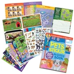 Peaceable Kingdom Pets Activity Book 200+ Colorful Stickers, 38 .... Fixed Price $12.71.