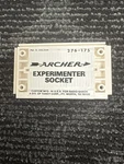 Archer/radio Shack #276-175 Experimenter Socket (item #218). Fixed Price $15.00.