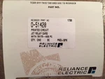 Reliance Electric 0-51420 Printed Circuit Jet Relay Card With 78175-40B Pc. Fixed Price $109.00.