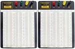 Pack Premium 2390 Tie Point Solderless Breadboard W Binding Posts 9.4"X7.7". Fixed Price $44.99.