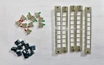 Schroff Sub Rack Front Panel Pcb Holders And Led's. Fixed Price $29.99.