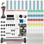 Smraza Basic Starter Kit With Breadboard, Power Supply, Jumper Wires, Resisto.... Fixed Price $20.58.