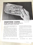 Catalog / Sales Brochure Compton Cards - Circuit Boards. Fixed Price $9.99.