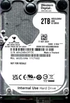 WD20JDRW-11C7VS0 S/n: WX42A Western Digital 2TB Thailand Oct 2024. Fixed Price $199.99.