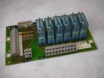Used Sigmatek 9324.105.00 Relay Circuit Board H6. Fixed Price $59.95.