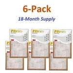 6-PK (18 X 24 1) Filtrete-basic 3M Air-filter Replacement Pad Furnace Dust Lot. Fixed Price $39.77.