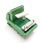 Phoenix Contact FLKMS-D15 Breakout Board, 15-PIN D-sub Female To Screw Terminals. Fixed Price $28.00.