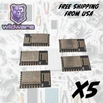 5X ESP8266 ESP-12F Wifi Module 802.11N Arduino Nodemcu Micropython (5-PACK). Fixed Price $12.86.