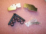 Qty (2 Kits) SPC20348 Multicomp DB-9 Dsub Cover 90 Degree Zinc Alloy. Fixed Price $8.99.