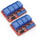 2PCS 4 Channel 12V Relay Module With Optocoupler High Or Low Level Trigger Ex.... Fixed Price $19.99.