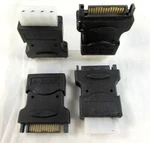 Lot Of New Sata T15P-4P Connector Adapter 15PIN 4PIN Ide Female. Fixed Price $12.99.