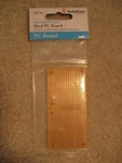 Radio Shack Dual General- Purpose Pc Board, 276-148 213 Holes, Snappable. Fixed Price $5.00.