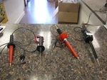Vintage Lot Of Heath Model 336 & Bk Precision HV-44 High Voltage Probes. Fixed Price $99.99.