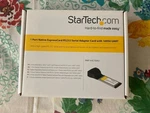 Startech EC1S952 1-PORT Native Expresscard RS232 Serial Adapter With 16950. Fixed Price $89.95.