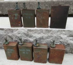 X8 Wwii WW2 Us Army Military Oil Lubricant Bottle Tin M1 M2 Bmg Browning. Fixed Price $89.99.