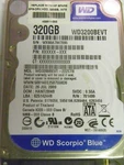 Western Digital WD3200BEVT-22ZCT0 Laptop 320GB 2.5" Sata Hard Drive. Fixed Price $54.99.