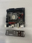 Asus B150I Pro Gaming Aura Mini Motherboard Lga 1151 W/ I5-6600K Cpu, I/o Shield. Fixed Price $110.00.