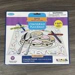 2011 Rite Lite Chanukah Express Dyo Paper Placemats Missing Crayons. Fixed Price $10.00.